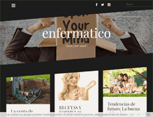 Tablet Screenshot of enfermatico.com